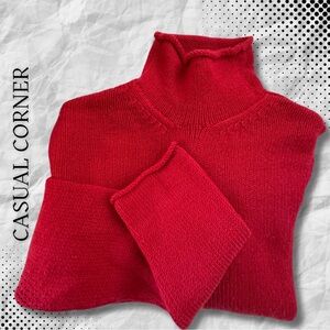 {Casual Corner} Women's WOOL Knit Sweater